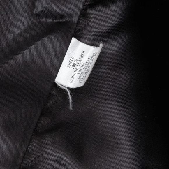 Lone Pine Black Leather Suede Coat Western Cowboy Duster Size M - Picture 8 of 10